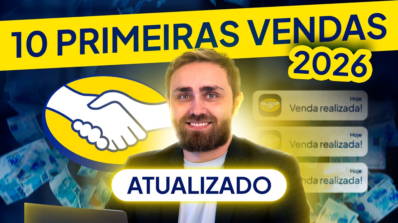 Como Fazer as 10 Primeiras Vendas no Mercado Livre RÁPIDO (GUIA ATUALIZADO 2026)