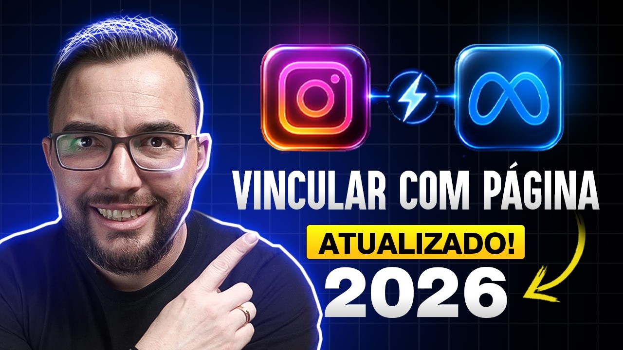 Como Vincular Página do Facebook com Instagram (Sem Erros ou Restrições) ATUALIZADO 2026