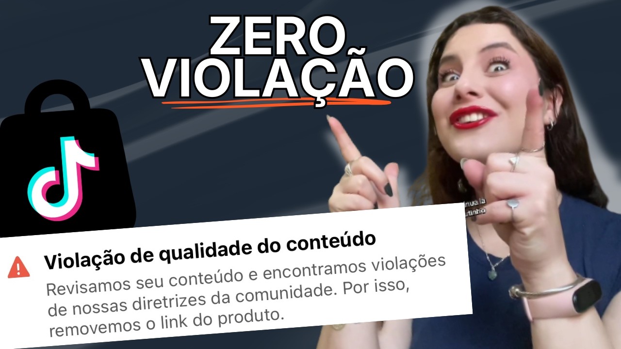 Como não tomar violação no tiktok shop