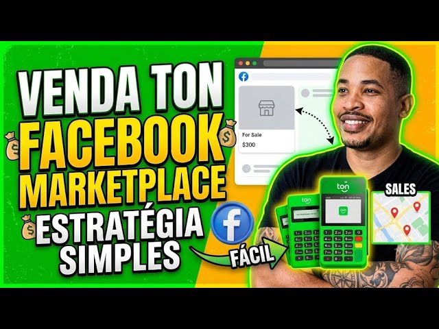 Como vender Máquina Ton no Marketplace do Facebook no orgânico (Atualizado)