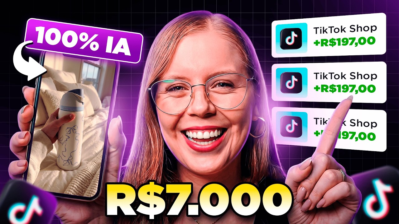Copiei um Vídeo que Já Vendia e Transformei em IA no TikTok Shop (MÉTODO COMPLETO)