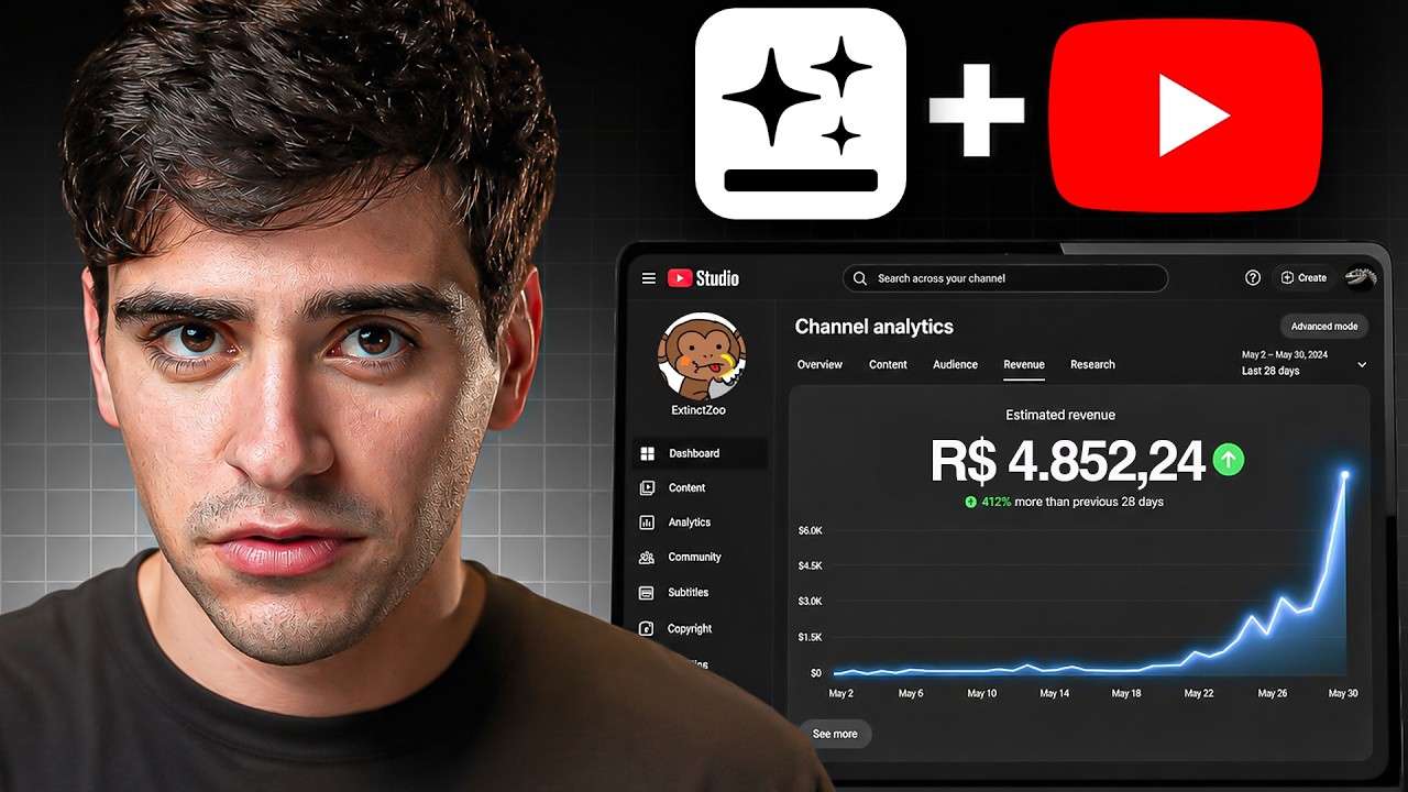 Crie um Canal do Zero usando 100% IA Genspark e Venda na Cakto