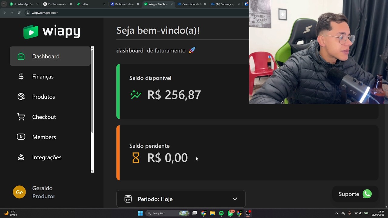 DOIS 2 DE ROI NO PRIMEIRO DIA! / Faturando 1k por dia – apenas CLONANDO OFERTAS #13