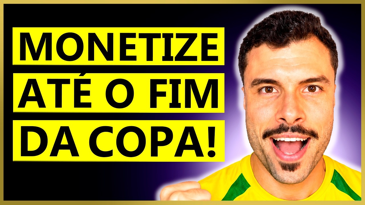 Descobrimos os MELHORES NICHOS pra MONETIZAR na Copa do Mundo
