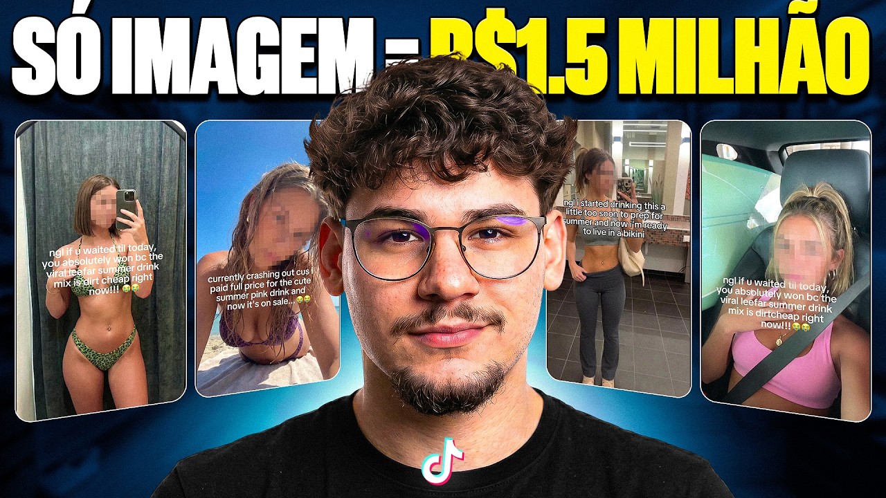 Esses Perfis Lucraram + de 1 MILHÃO Apenas com FOTOS no TikTok Shop | Copie e Cole
