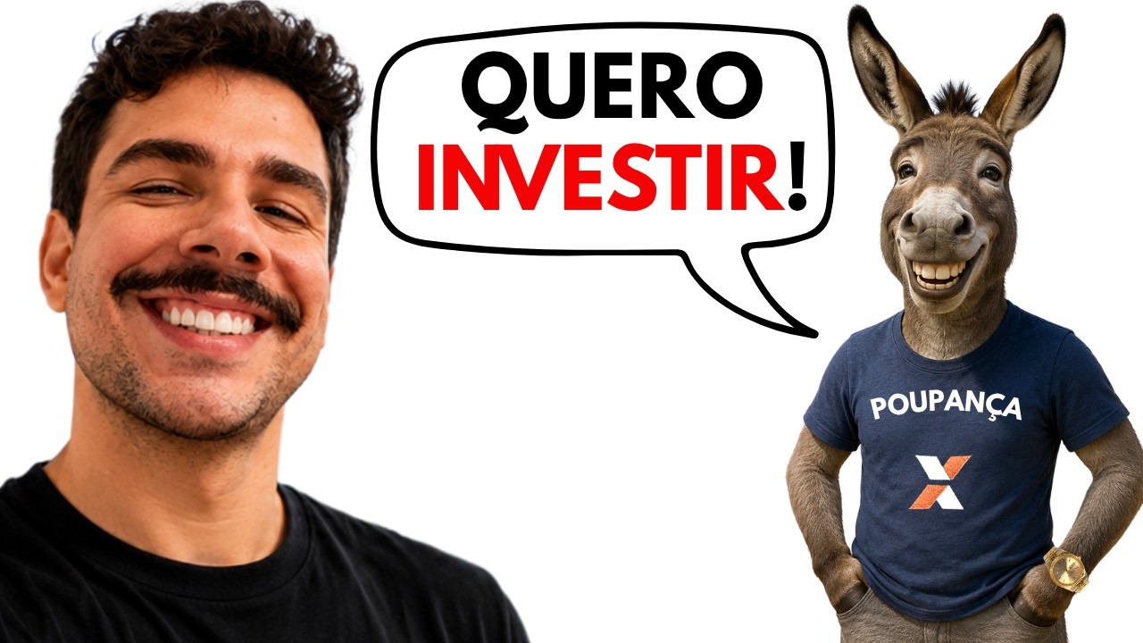 Explicando INVESTIMENTO pra quem É BURRO com DINHEIRO (Igual EU era 😅)