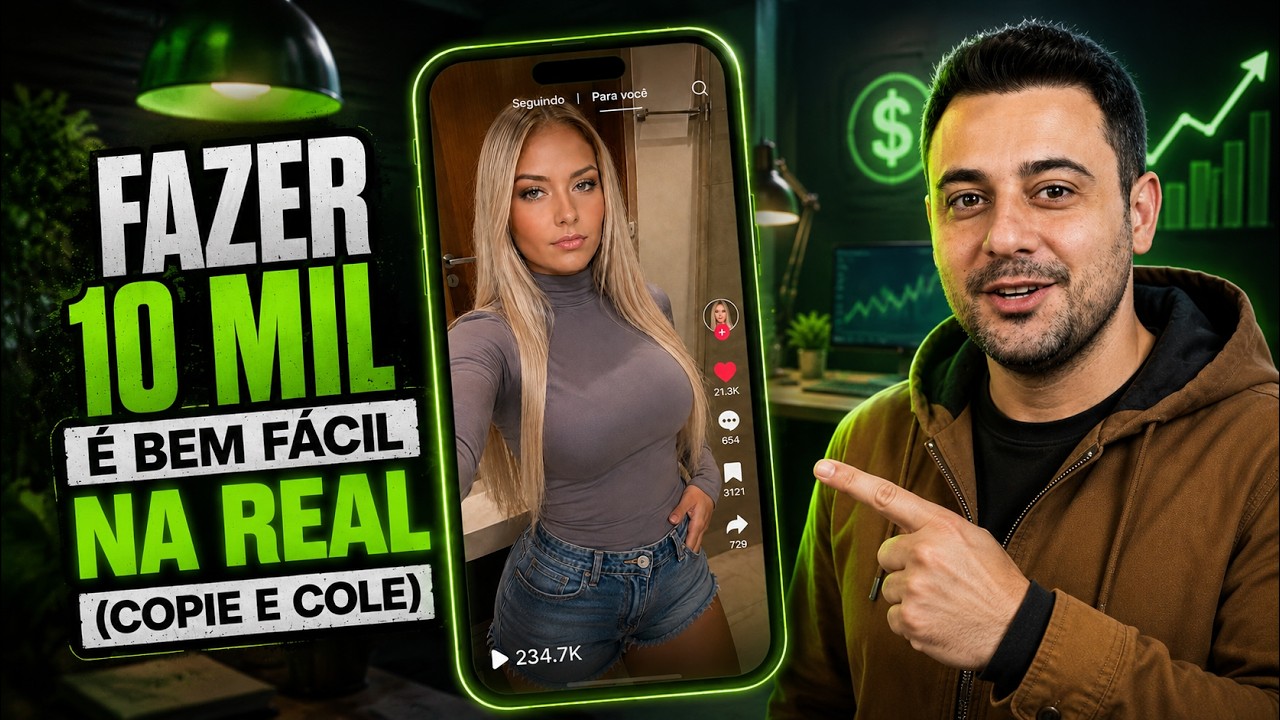 Fazer 10 mil por mês no TikTok é bem fácil na Real Me Copie)