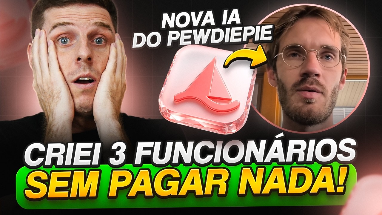 NOVA IA Grátis Odysseus! Como Instalar e usar na sua Empresa (Funcionários GRÁTIS)