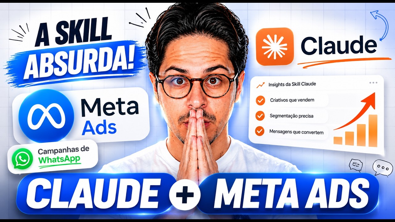 Novidade Insana! A Melhor Skill do Claude Para Dominar o Meta Ads