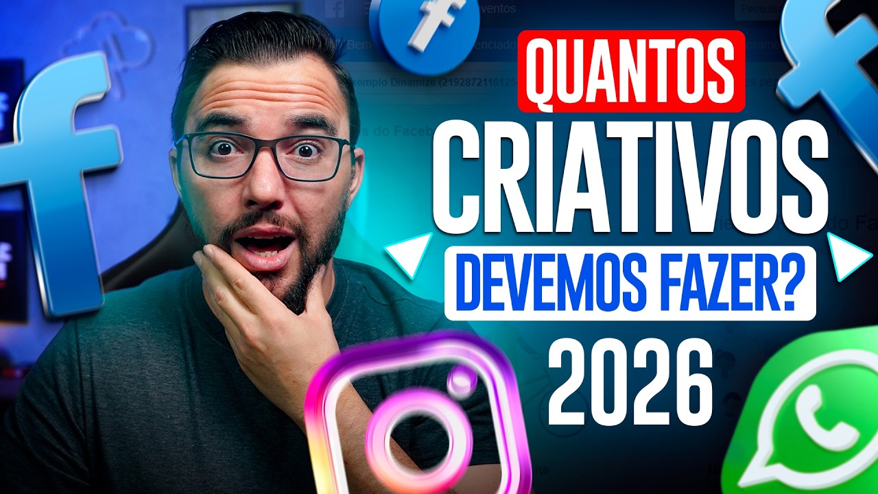 Número Certo de Criativos no Meta Ads – Erro Comum que Mata suas Vendas