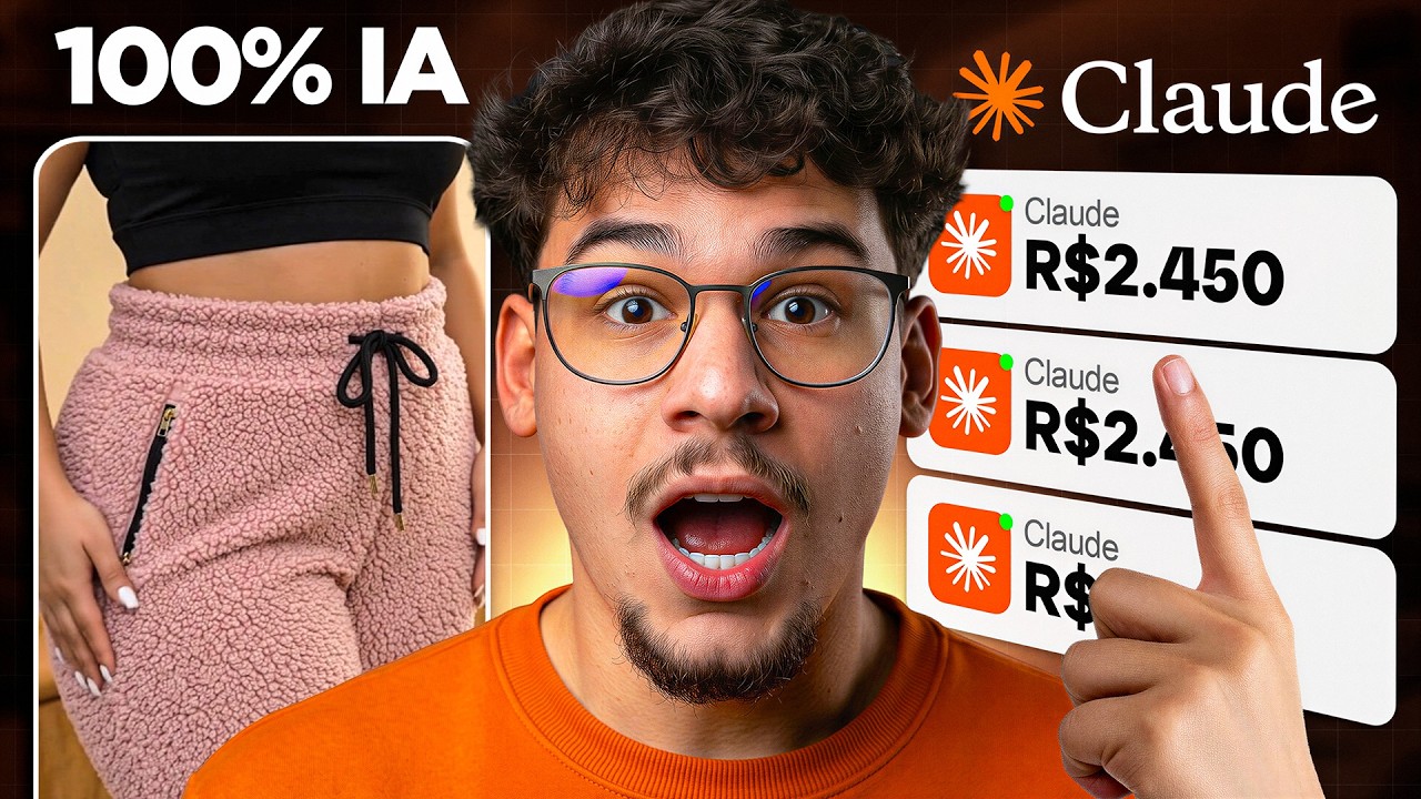 O Claude Criou TODOS os Vídeos pro TikTok Shop (Eu não fiz NADA!)