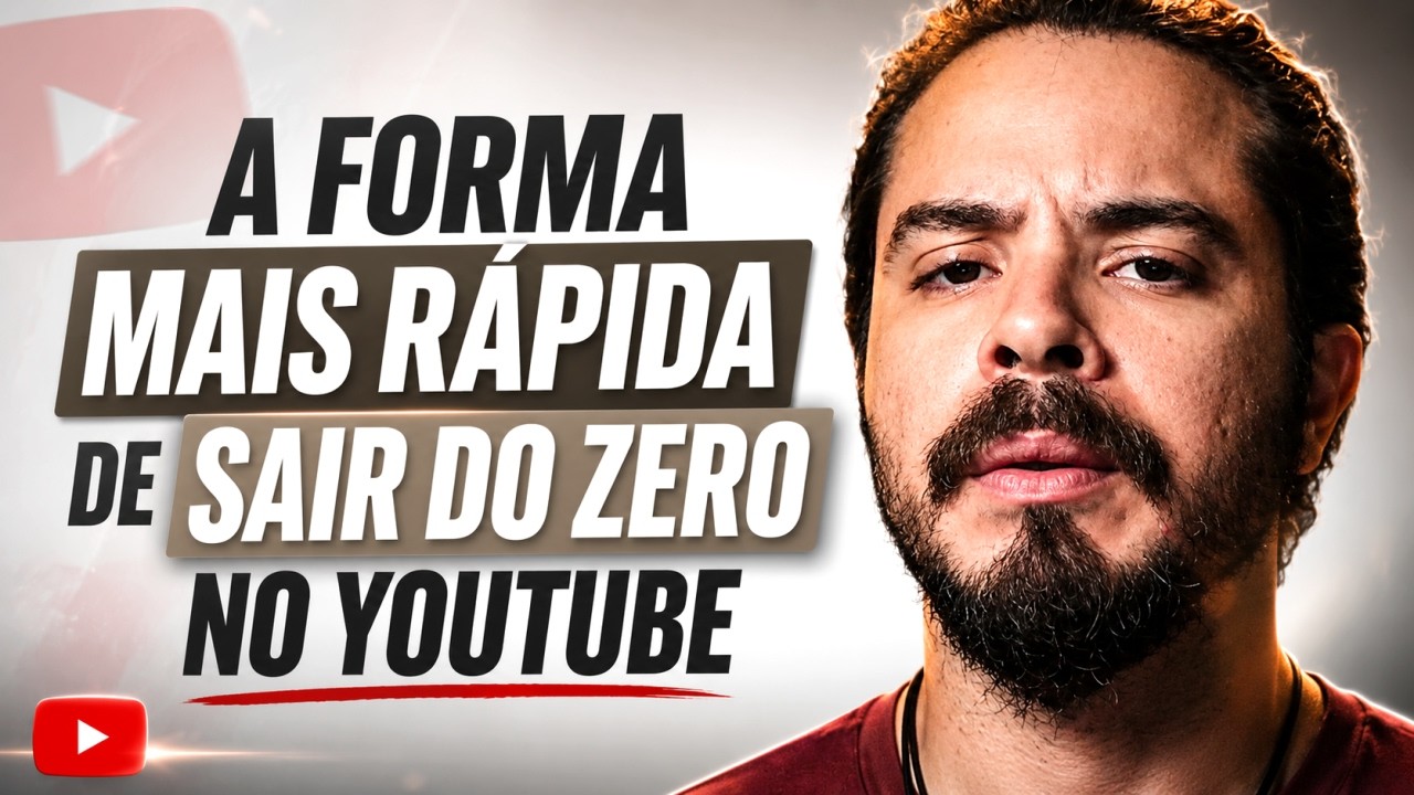 O Método MAIS SIMPLES para iniciantes no YouTube