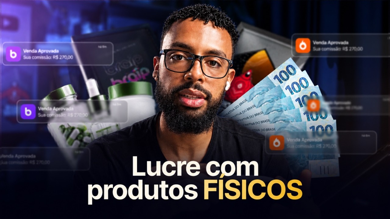 O segredo para lucrar com PRODUTOS FÍSICOS na internet