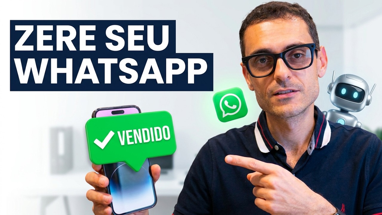 PARE de Responder WhatsApp! Criei um Robô de IA que Vende por Mim (Passo a Passo)