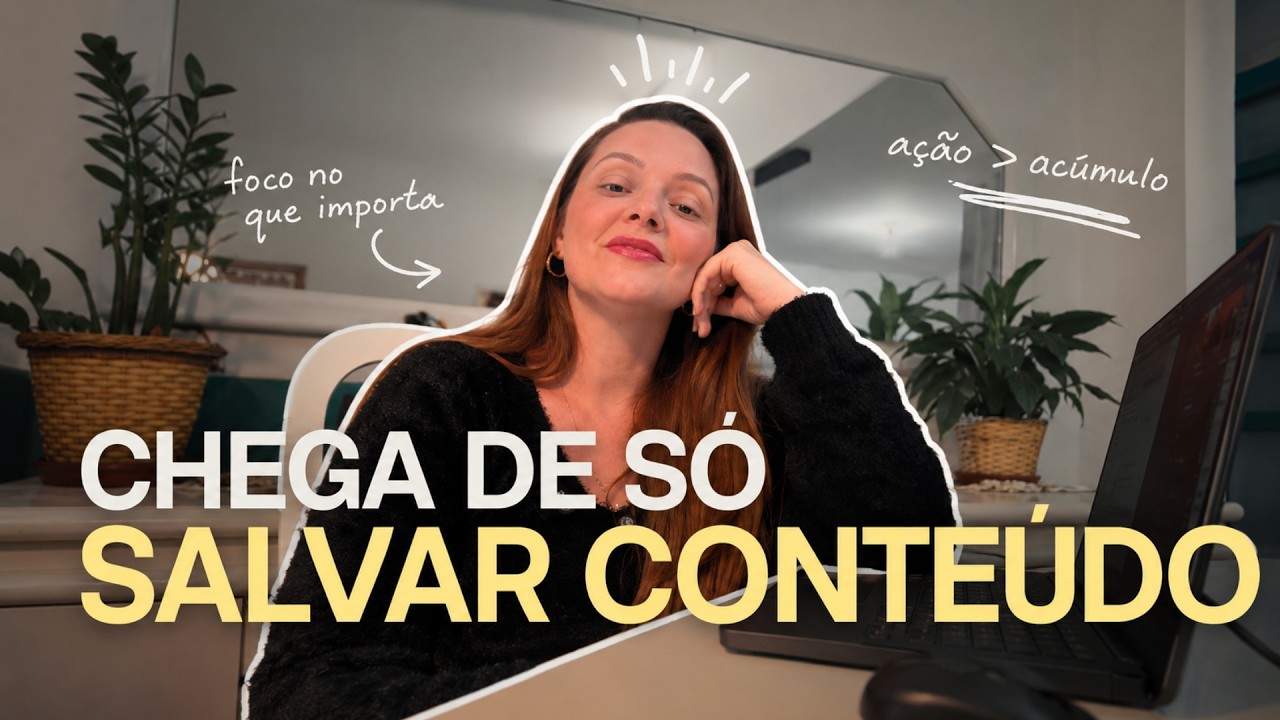 Pare de salvar conteúdo e comece a faturar
