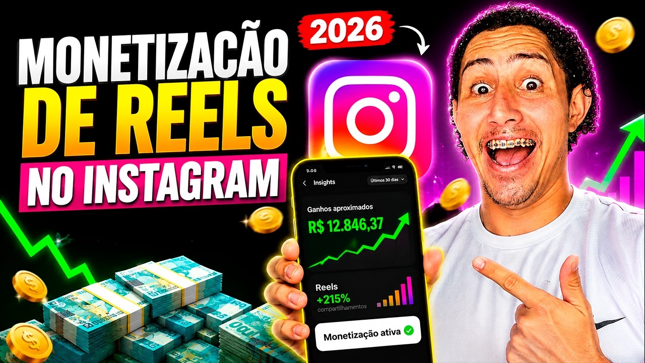 REELS do Instagram: Como Começar a Ganhar Dinheiro Hoje! (Passo a Passo)
