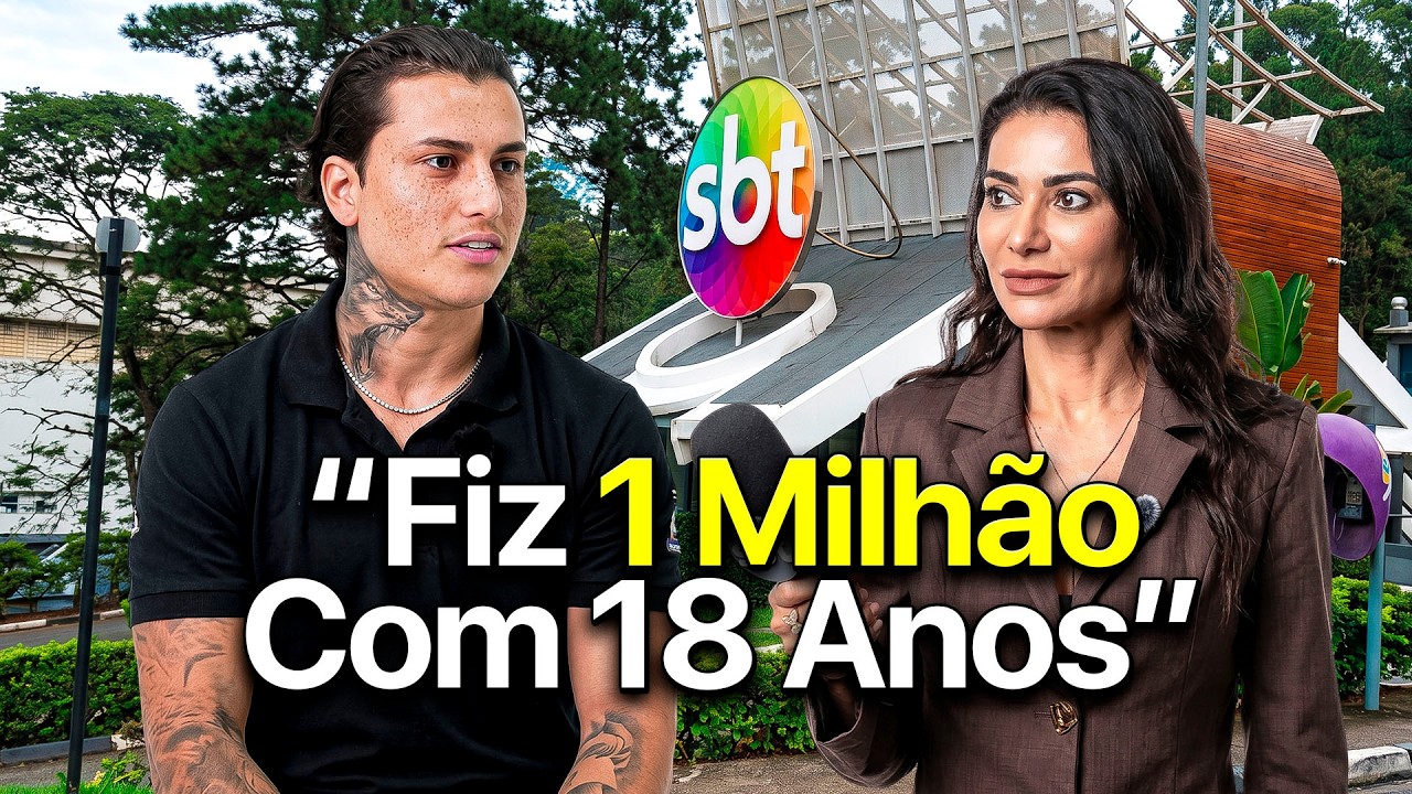 SBT: COMO O CAIO MARTINS VAI CHEGAR NO R$1BI ANTES DOS 25