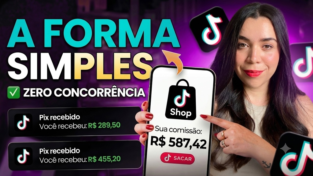 TIKTOK SHOP: COMO Vender RÁPIDO e VIRALIZAR no TIKTOK SHOP do ZERO EM 2026