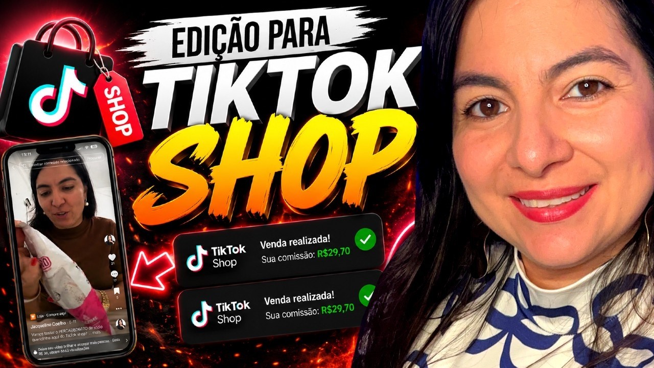 TIKTOK SHOP: Como Eu Edito Meus Vídeos Para Vender Mais no TikTok Shop (E Reaproveito o Mesmo Vídeo)