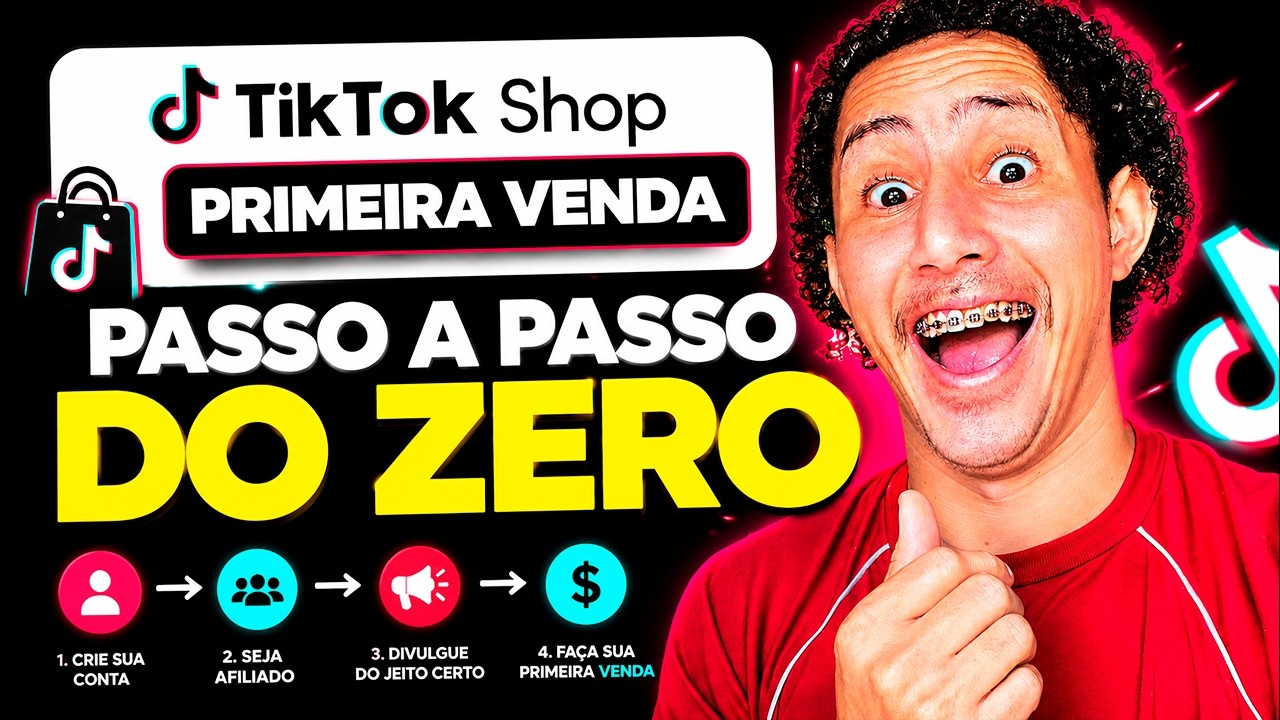 TikTok Shop Para Afiliado | Sua Primeira Venda Como Iniciante (Passo a Passo)