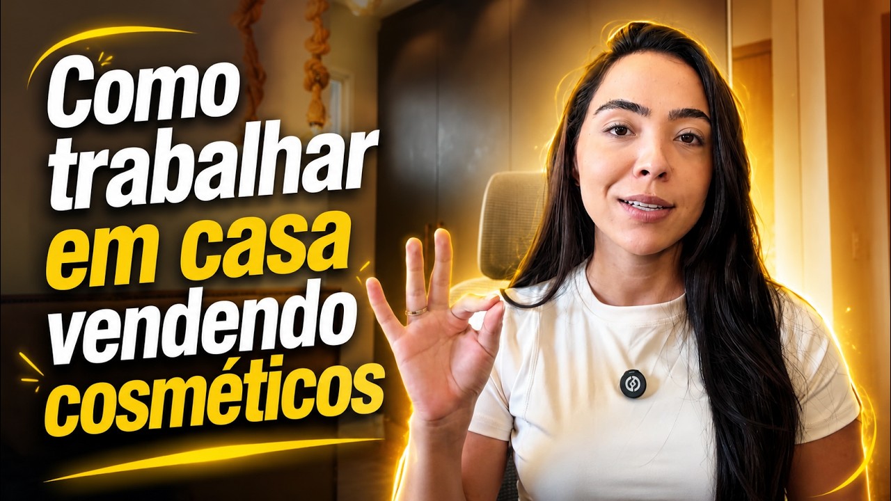 Trabalhe em Casa Vendendo Cosméticos Mesmo Sem Experiência