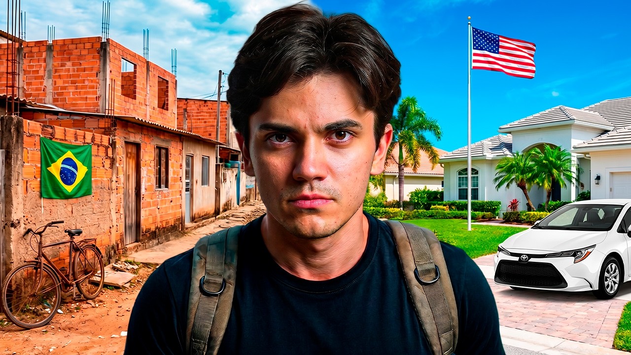 Vivi com SALÁRIO MÍNIMO no Brasil 🇧🇷 e nos EUA 🇺🇸 (a real diferença)