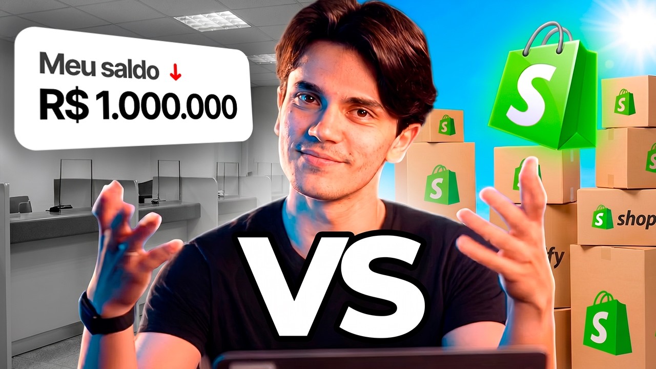 1 MILHÃO NO CDB vs LOJA ONLINE em 30 DIAS (quem GANHA?)