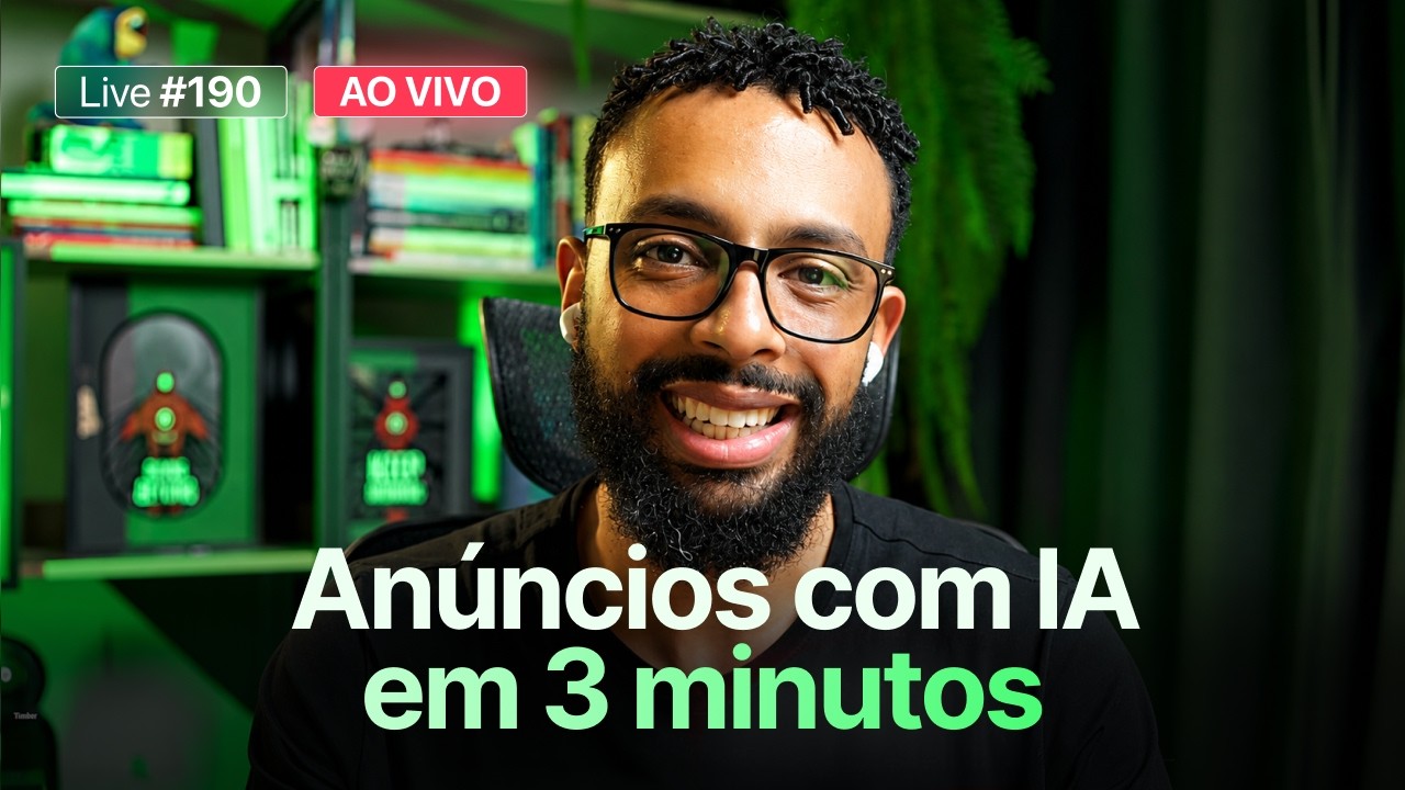 #190 Criando anúncios profissionais com IA em APENAS 3 minutos