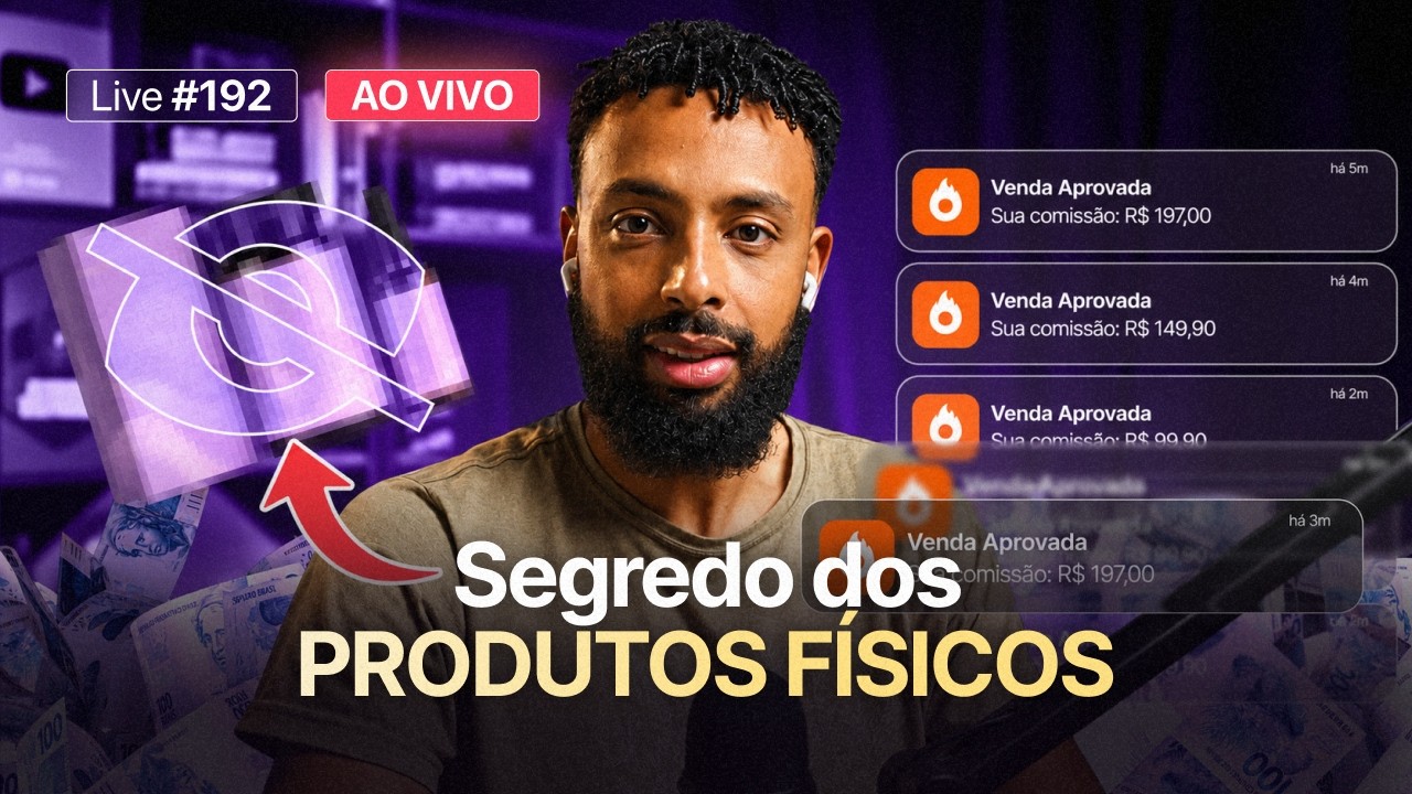 #192 Como lucrar muito com PRODUTOS FÍSICOS na internet
