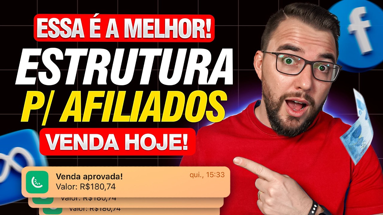 A melhor estrutura para Afiliados VENDER em 2026