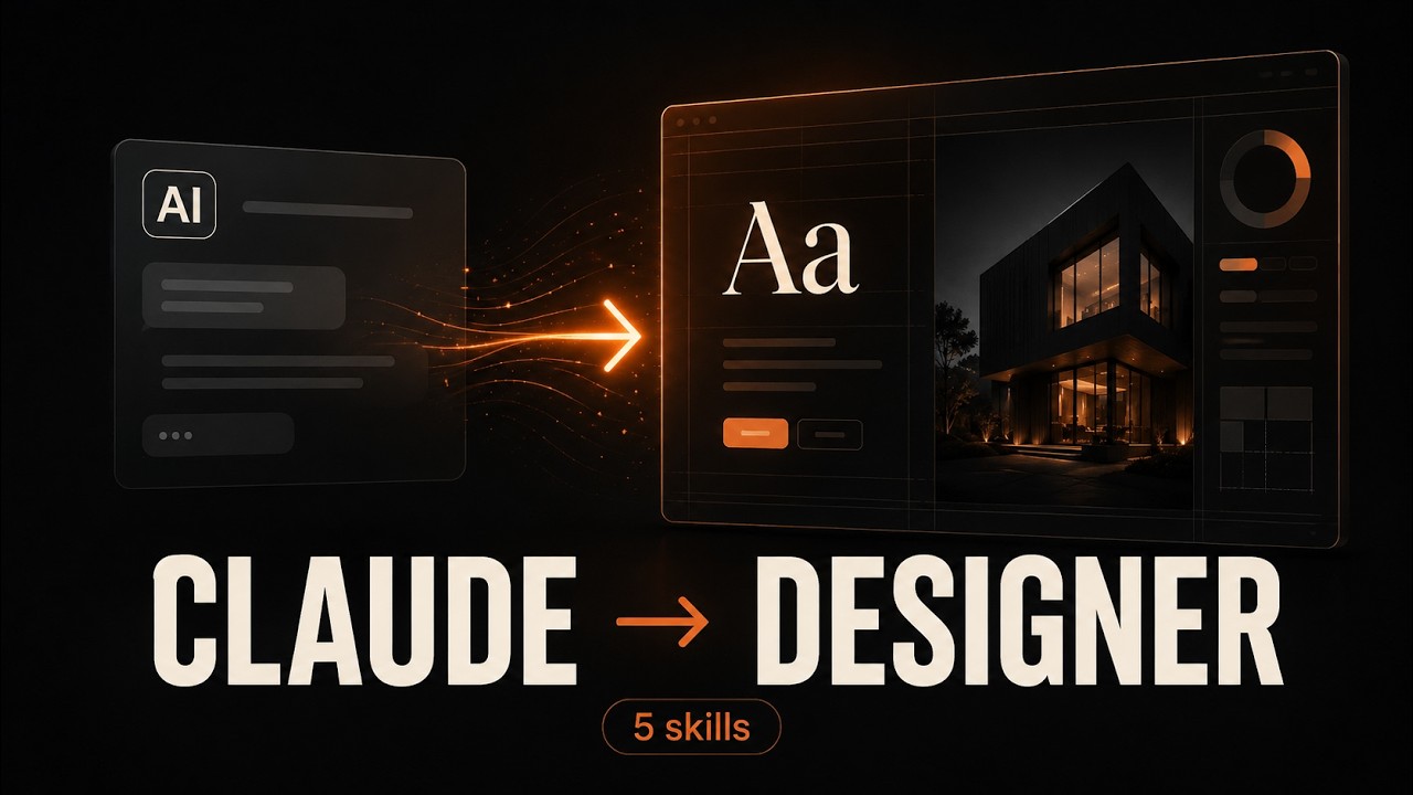 As 5 Skills que Transformam o Claude em Designer