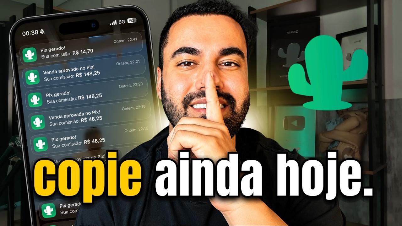 CAKTO: PRIMEIRA VENDA RÁPIDO com 100% DE COMISSÃO na CAKTO! Como Vender na Cakto (Dinheiro online)