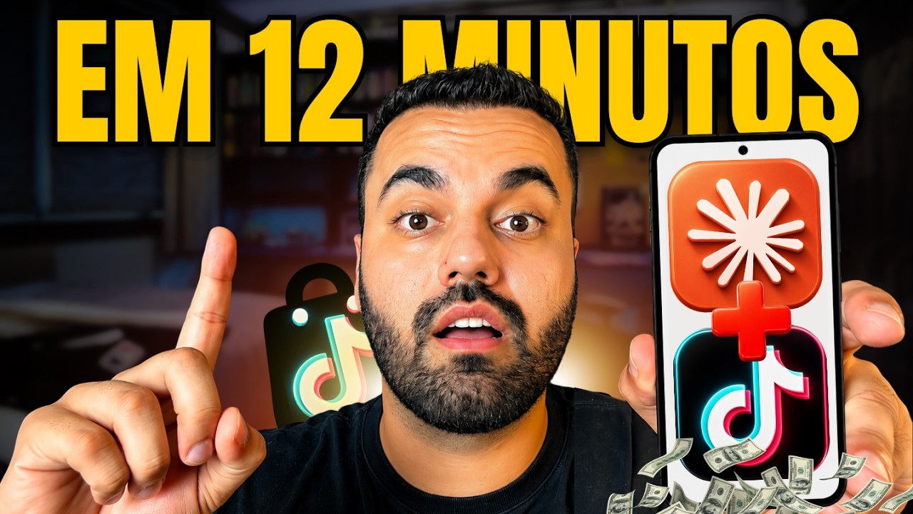 CLAUDE: COMO CRIEI 100 VÍDEOS DO TIKTOK SHOP EM 12 MINUTOS que VENDEM PRA MIM! (Tutorial Completo)