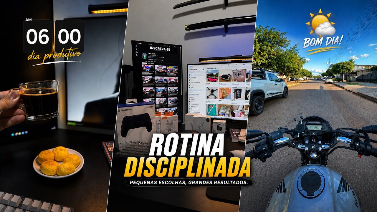 COMO É MINHA ROTINA DE EX-CLT E AGORA EMPREENDEDOR !!!