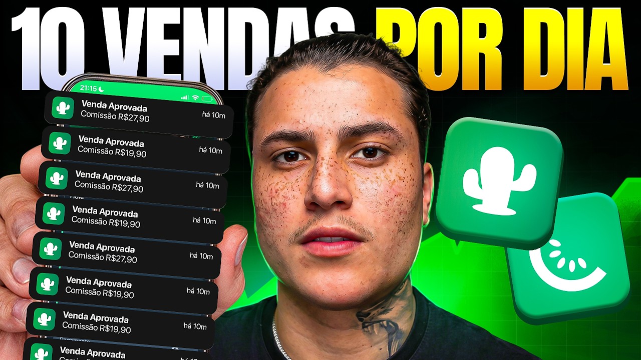 COMO FAZER 10 VENDAS POR DIA SEM INVESTIR COMO AFILIADO NA CAKTO
