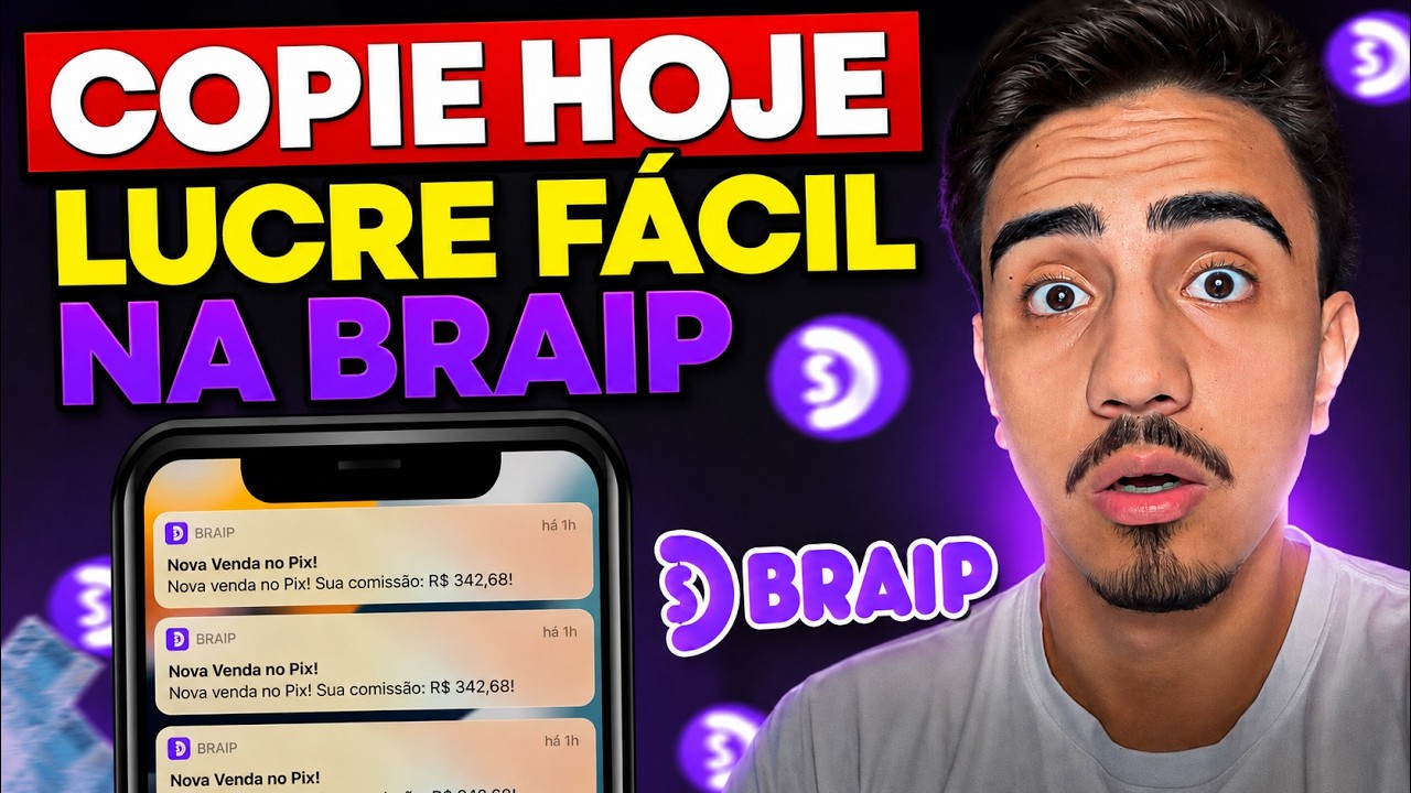 COMO LUCRAR RÁPIDO NA BRAIP VENDENDO PRODUTOS FÍSICOS COMO AFILIADO (VENDER NA BRAIP PASSO A PASSO)
