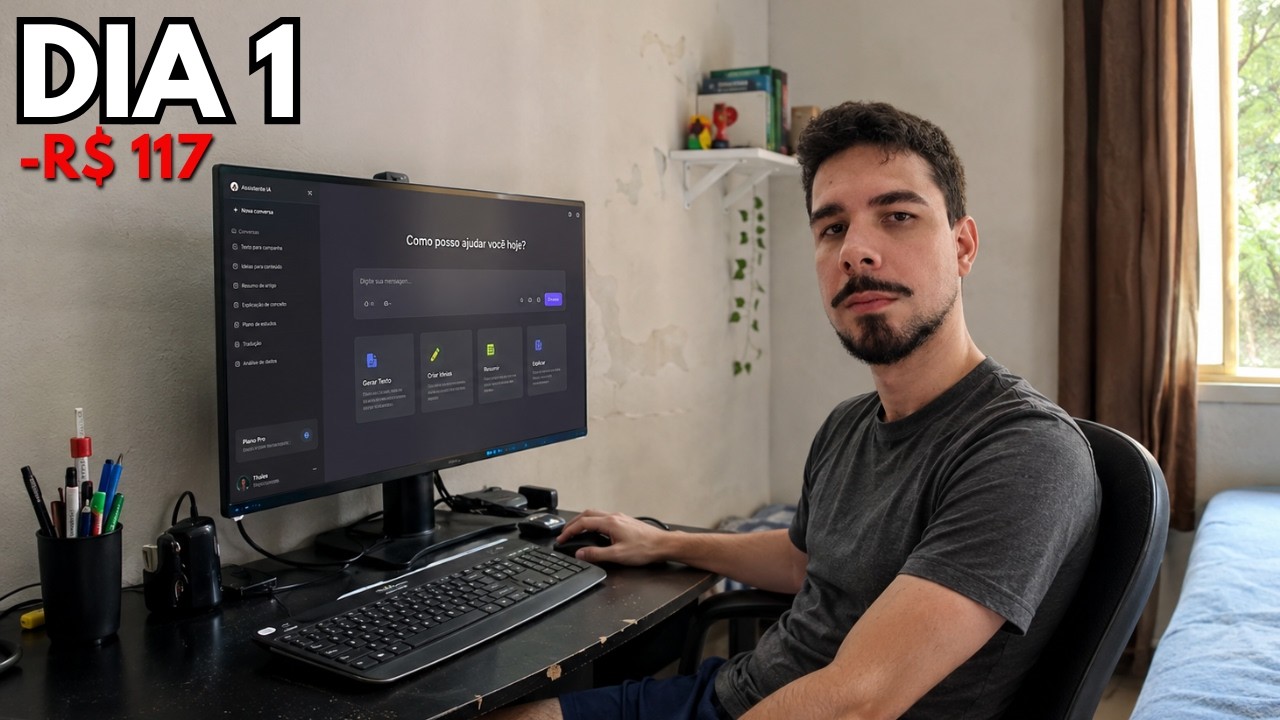CRIEI um Plano (REALISTA) para Fazer 5 SALÁRIOS MÍNIMOS em 90 dias saindo do ZERO