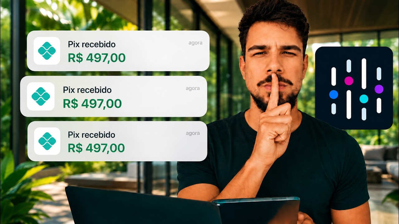 CRIEI um SAAS para VENDER para COMÉRCIOS (Passo a passo com IA)