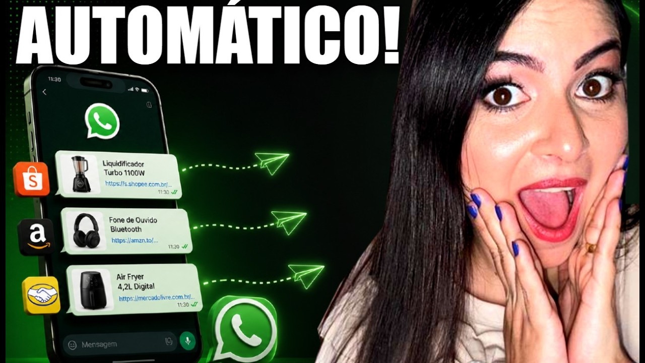 Como Automatizar o Envio de Promoções no WhatsApp e Telegram (Afiliados)