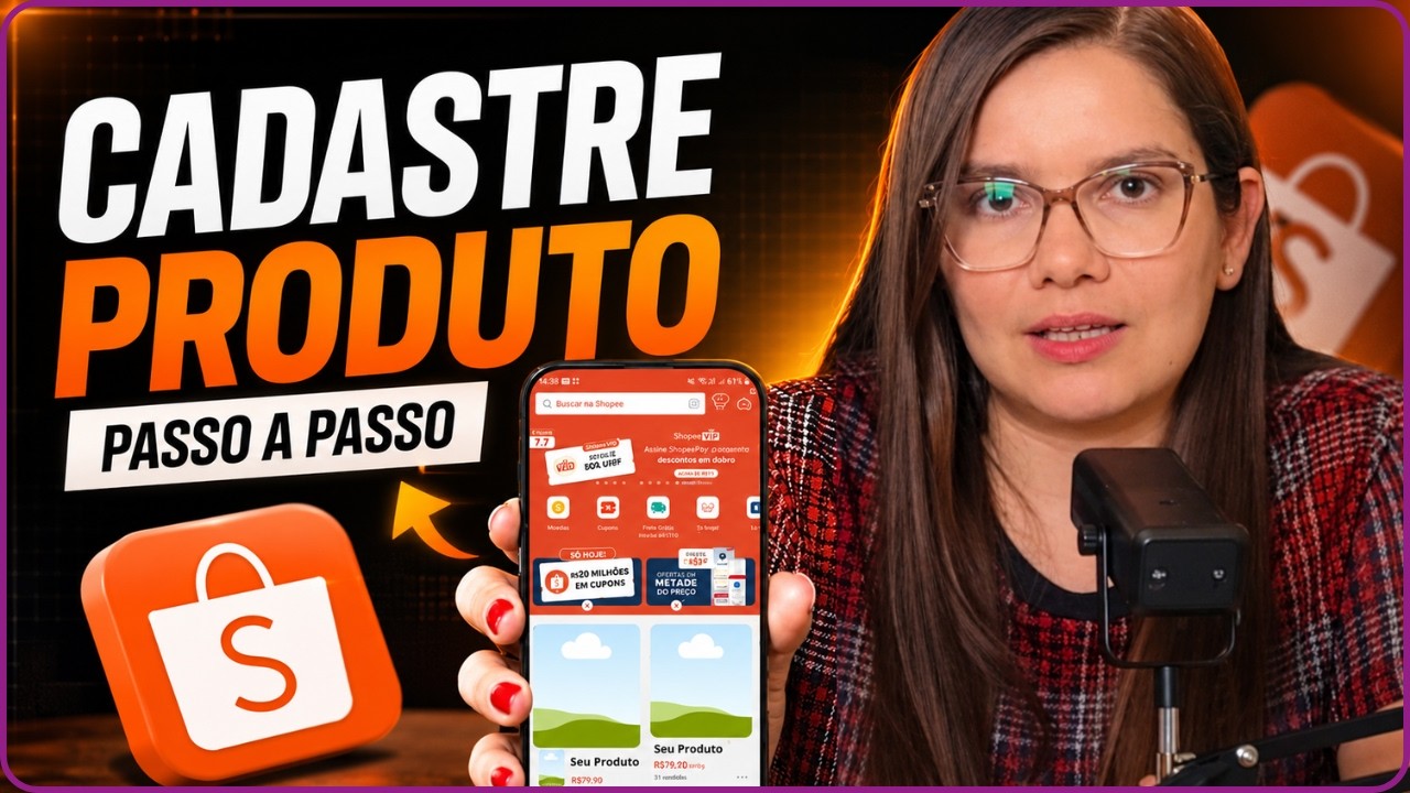 Como Cadastrar Produtos para VENDER na SHOPEE em 2026 [TUTORIAL ATUALIZADO]