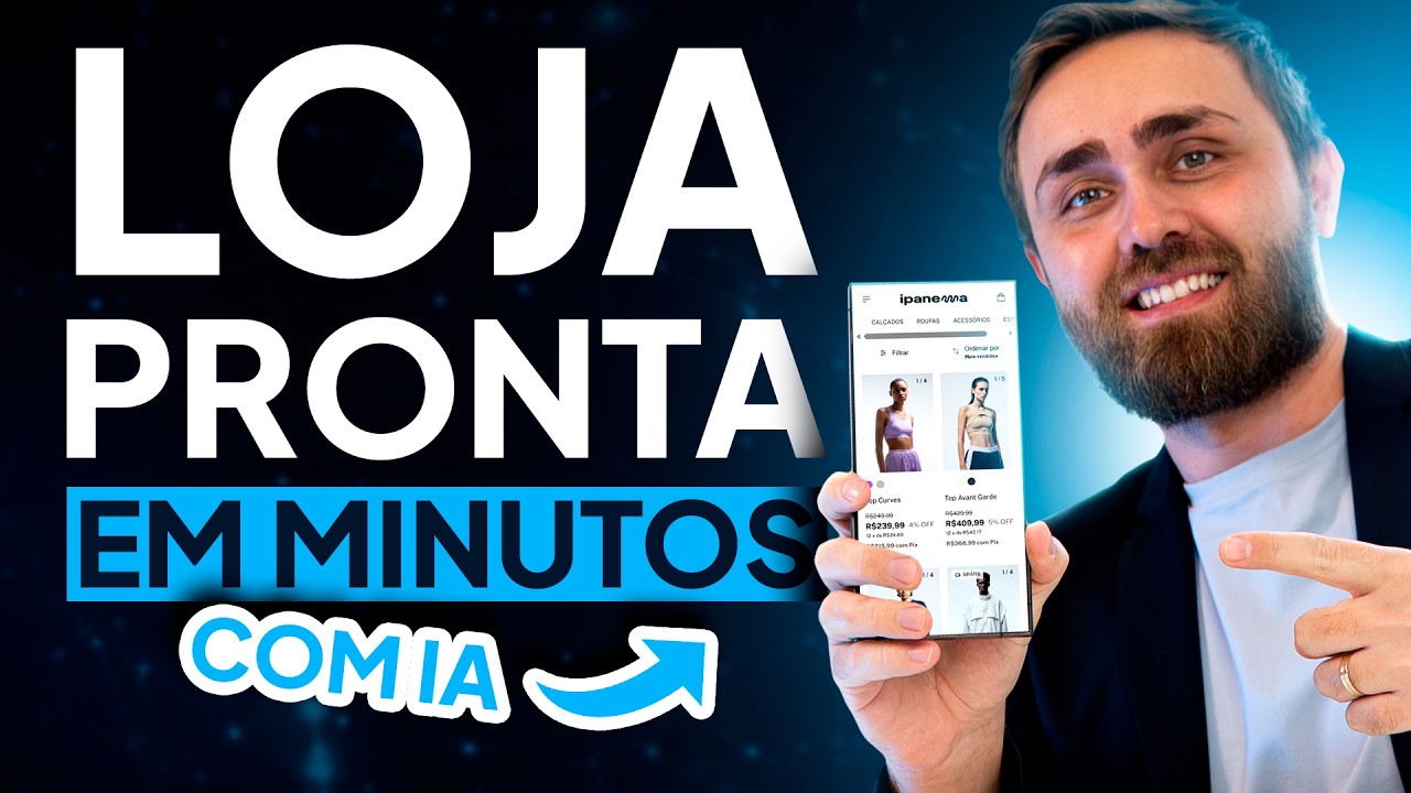 Como Criar uma Loja Virtual do Zero em 2026 com IA: Passo a Passo Completo (Nuvemshop)