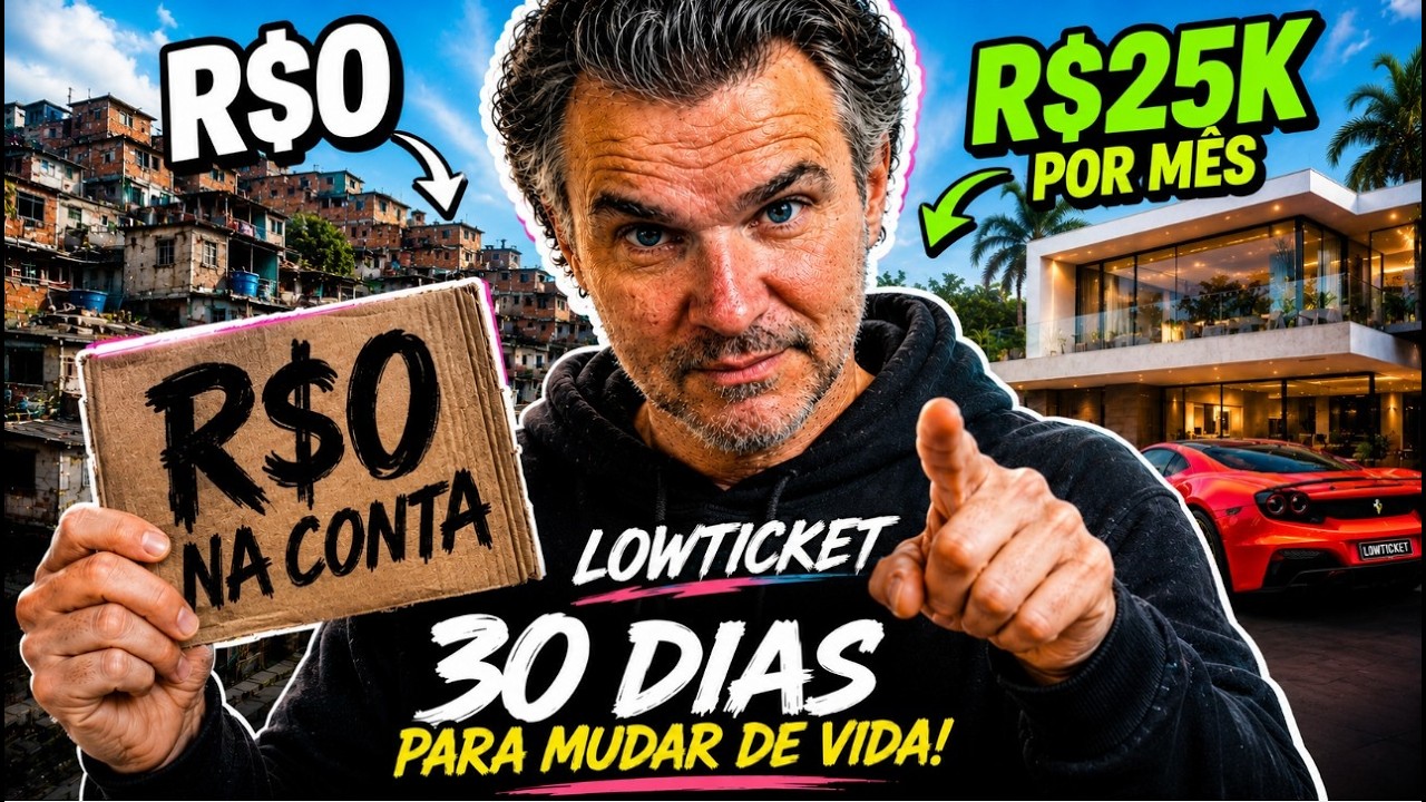 Como Validar um LOW TICKET e Ganhar R$25K por mes em 60 dias