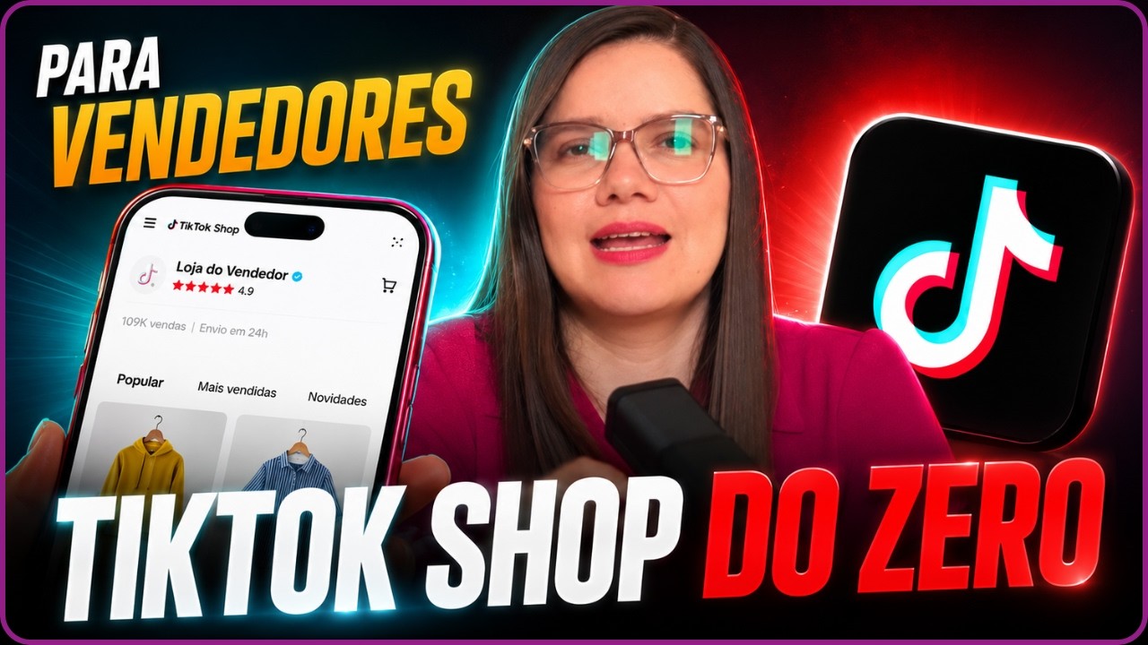 Como Vender no TIKTOK SHOP em 2026 | Criar Conta e Cadastrar Produtos  [TUTORIAL ATUALIZADO]