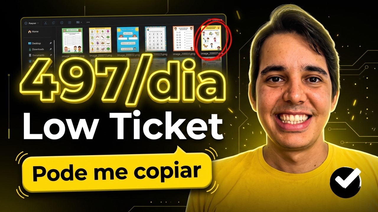 Como criar um Low Ticket em 10 minutos e ganhar R$ 497 por dia