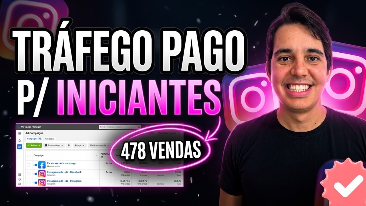 Como fazer anuncio de vendas no Instagram (Guia completo para iniciantes no Meta Ads/Facebook ads)