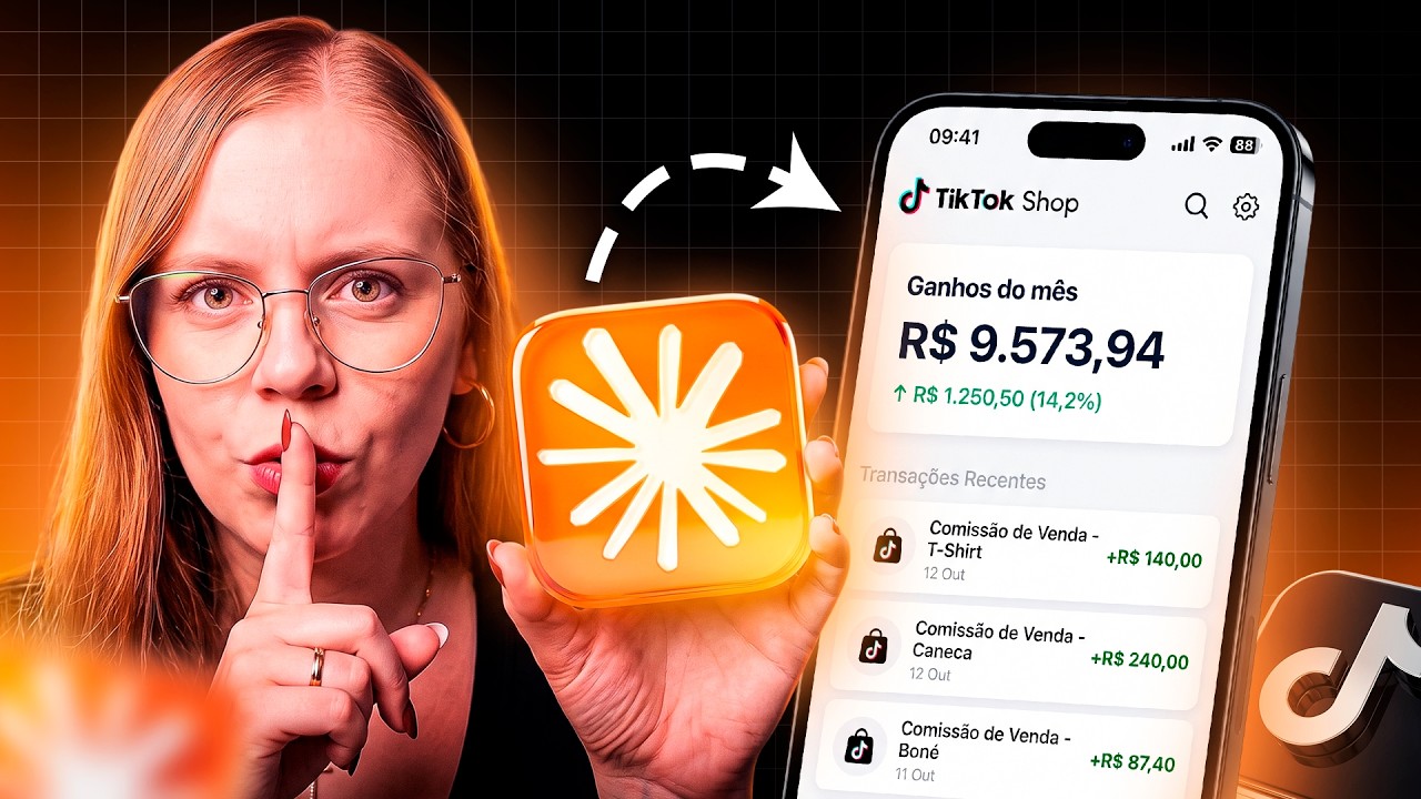 Como o CLAUDE gerou VÍDEOS COM IA que VENDEM SOZINHOS (TikTok Shop)