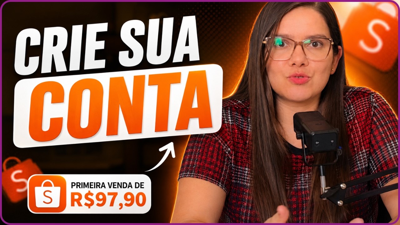 Como se CADASTRAR para VENDER na SHOPEE com o CPF em 2026 [TUTORIAL ATUALIZADO]