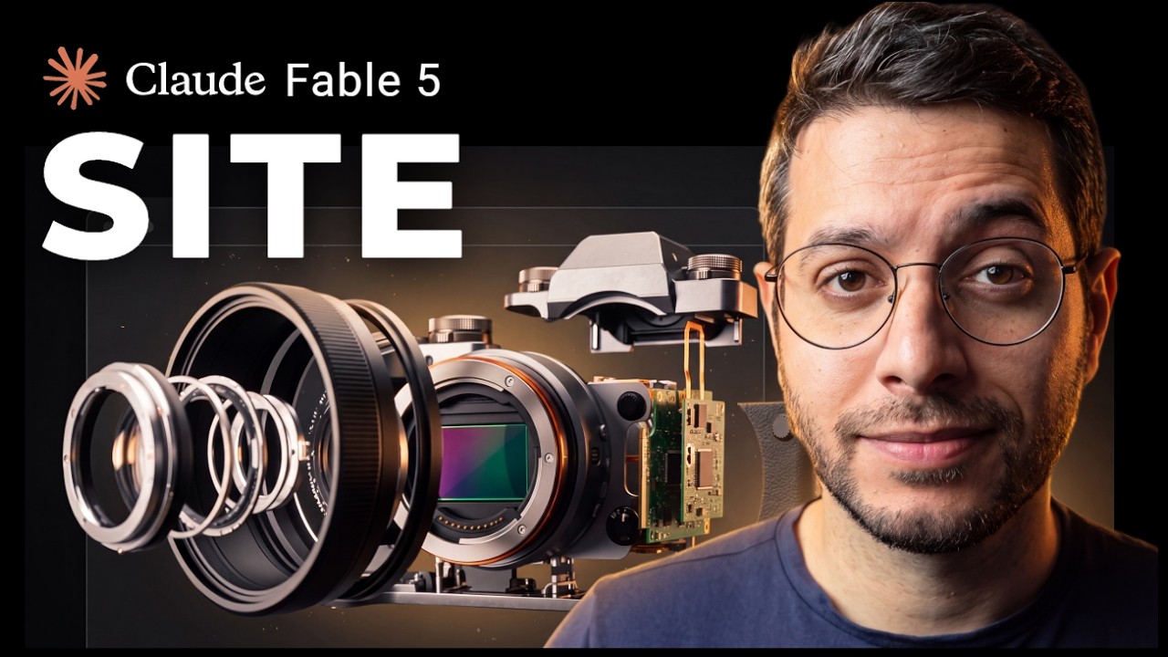 Crie Sites Cinematográficos com Claude Fable 5