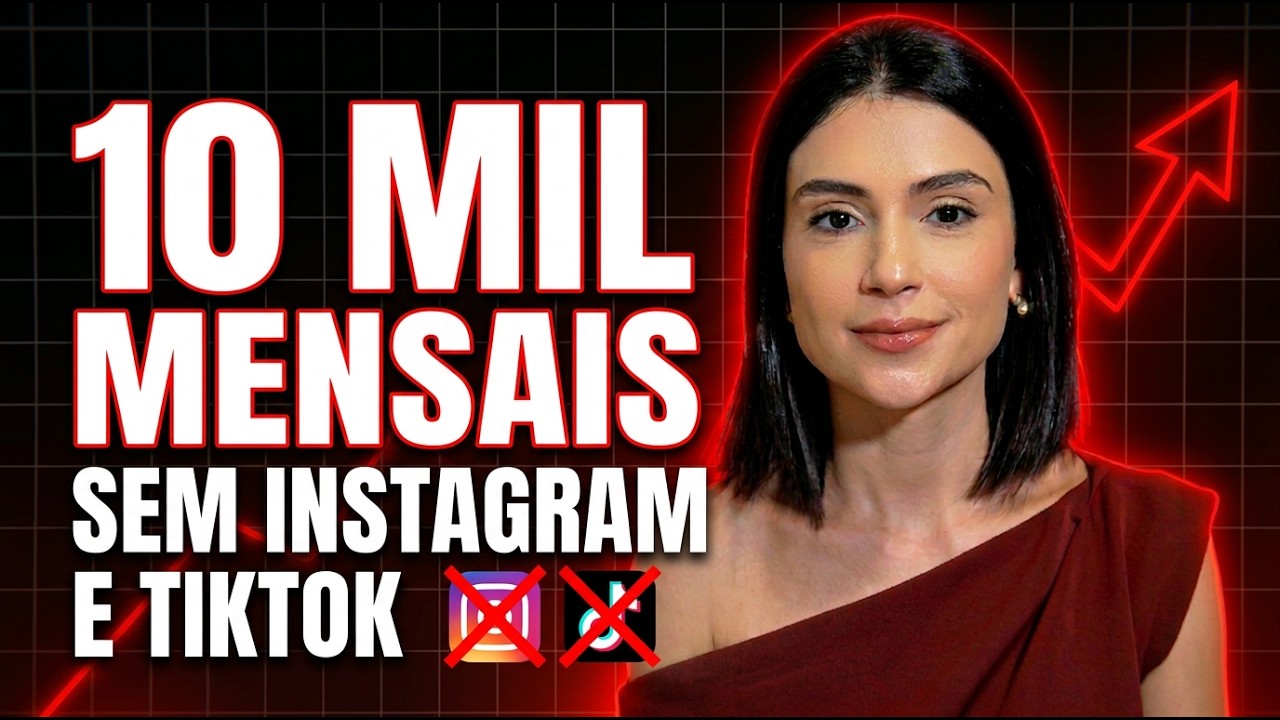Fature 10 mil mensais sem Instagram e Tiktok | AO VIVO