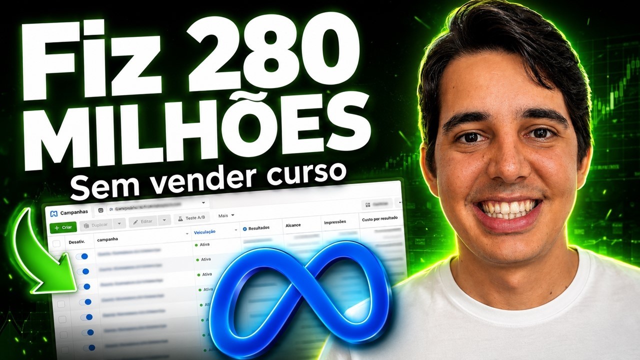 Fiz 280 Milhões em VENDAS no Automático SEM VENDER CURSO (mostrei os anúncios)
